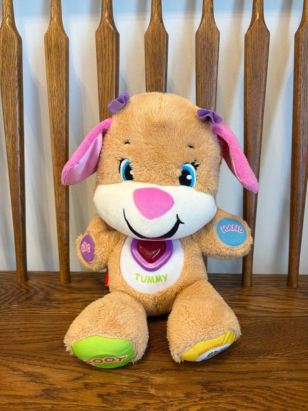 Fisher-Price Laugh & Learn Sis Puppy Musical Interactive Plush